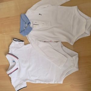 Jacadi infant bodysuit polo shirt size 12m/74cm
